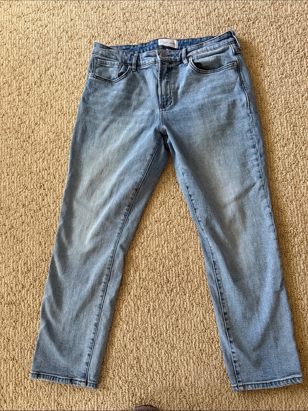 Dear John Blaire Light Blue Straight Leg Jeans